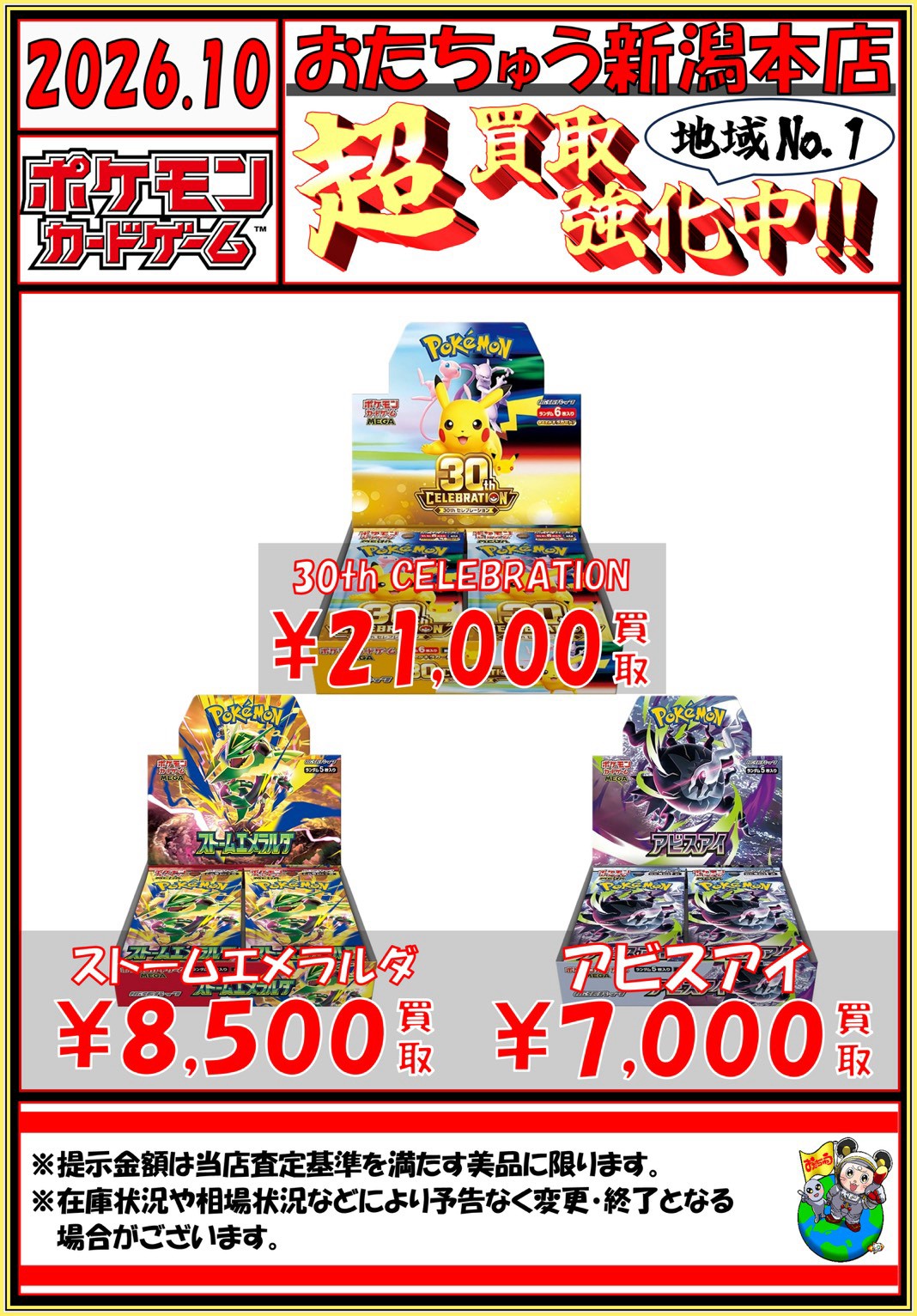 カード WEBチラシの外観